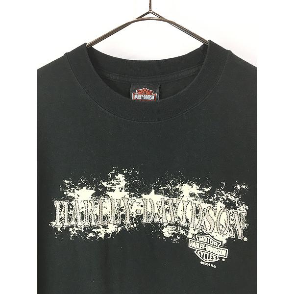古着 00s HARLEY DAVIDSON BIG ロゴ グラフィック Tシャツ XL : 古着屋