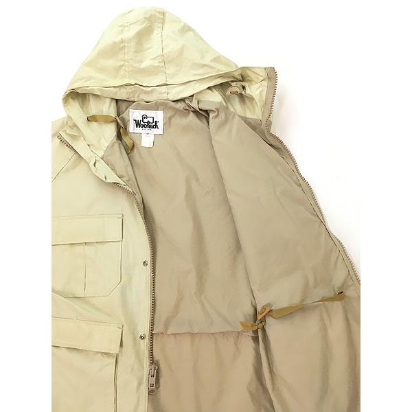 古着 70s WoolRich 60/40クロス マウンテン パーカー マウンパ NATURAL
