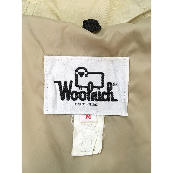 古着 70s WoolRich 60/40クロス マウンテン パーカー マウンパ NATURAL