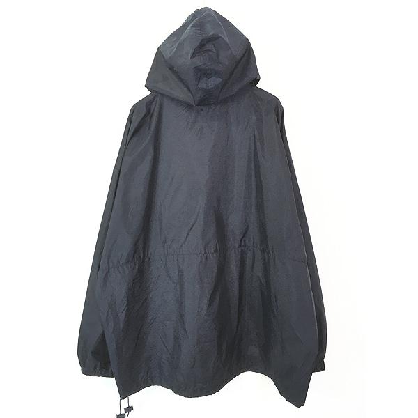 古着 90s J Crew 無地 ソリッド ナイロン アノラック パーカー