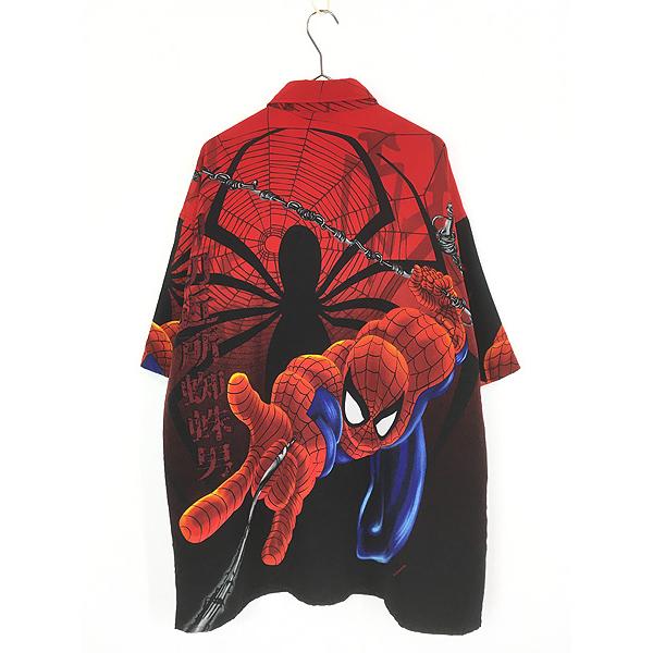 古着 00s MARVEL SPIDER MAN スパイダーマン 親切近所蜘蛛男