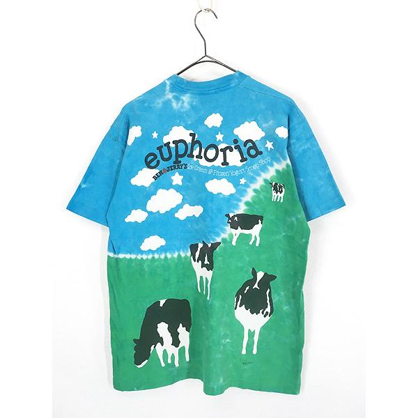 古着 90s USA製 BEN&JERRY'S アイスクリーム 企業 タイダイ Tシャツ L 古着 古着 90s USA製 BEN&JERRY'S アイスクリーム 企業 タイダイ Tシャツ L
