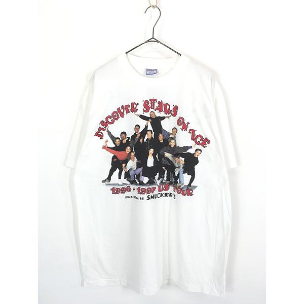 古着 90s USA製 DISCOVER STARS ON Ice フィギアスケート アイスショー