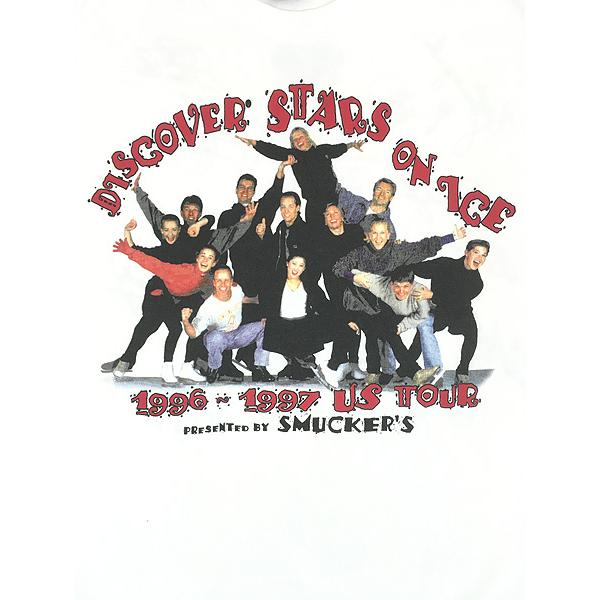 古着 90s USA製 DISCOVER STARS ON Ice フィギアスケート アイスショー