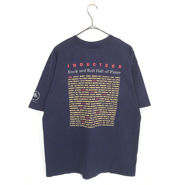 古着 90s USA製 Rock&Roll Hall of Fame Museum 「INDUCTEES