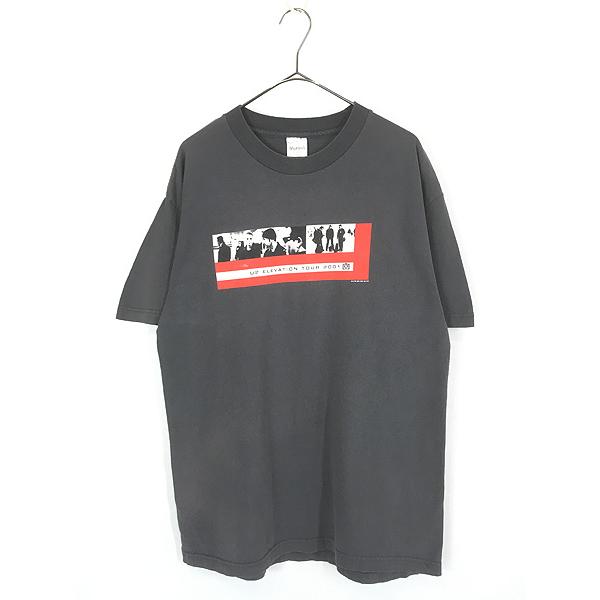 古着 00s USA製 U2 「Elevation Tour」 ツアー ロック バンド T