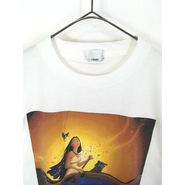 【海外古着】POCAHONTAS ポカホンタス　Tシャツ　XLサイズ 90s ディズニーヴィンテージ ムービー系 半袖Tシャツ シングル