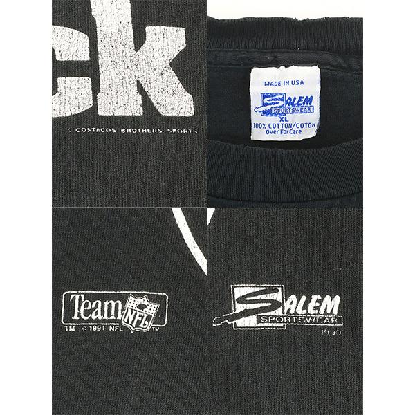 古着 90s USA製 Los Angeles Raiders レイダース Tシャツ XL : 古着屋
