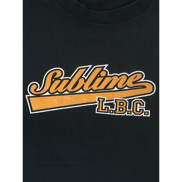 古着 90s Sublime L.B.C. ロゴ レゲエ スカ パンク ロック バンド T