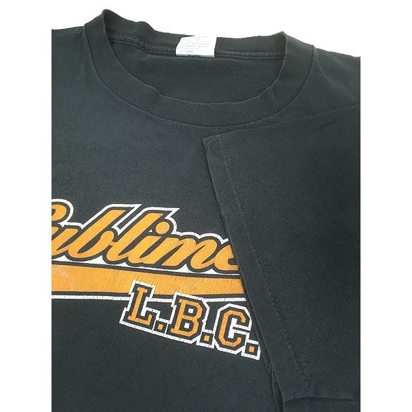 古着 90s Sublime L.B.C. ロゴ レゲエ スカ パンク ロック バンド T 