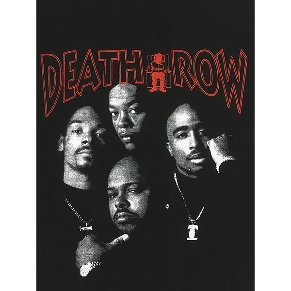 古着 00s Death Row Records 豪華 ヒップホップ ラップ レーベル T