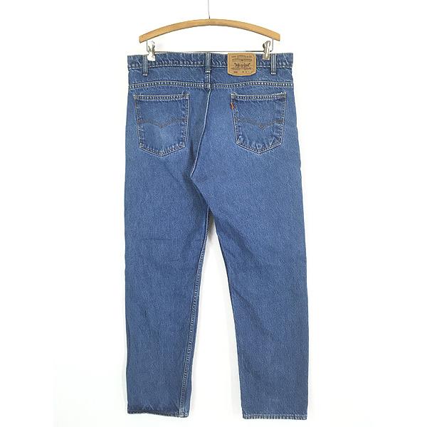 古着 90s USA製 Levi's 505-0217 濃紺 ブルー デニム パンツ ジーンズ