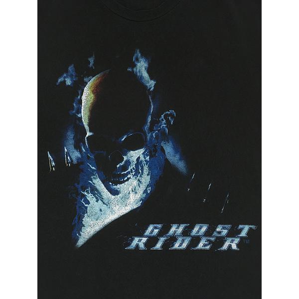 古着 00s MARVEL Ghost Rider ゴーストライダー スカル ヘッド