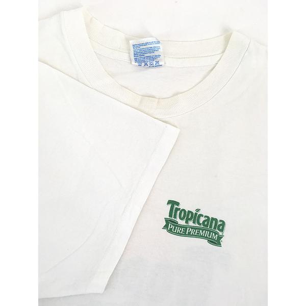 古着 90s Tropicana Twister トロピカーナ ドリンク 企業 Tシャツ XL