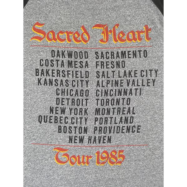 古着 80s USA製 DIO 「Sacred Heart」 ツアー ヘヴィ メタル ロック