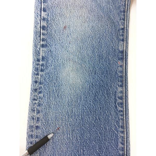 古着 80s USA製 Levi's 501 「66 後期」 黒カン 内股シングル ヒゲ 縦