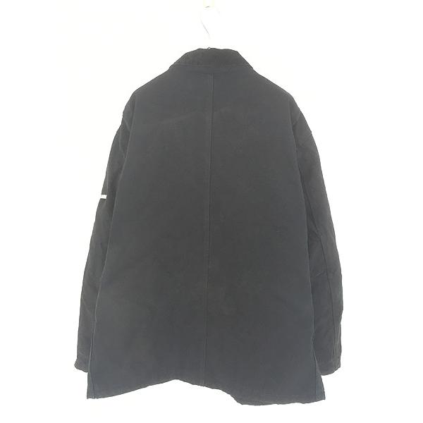 古着 Carhartt BLK ブラック ダック パデット トラディショナル コート