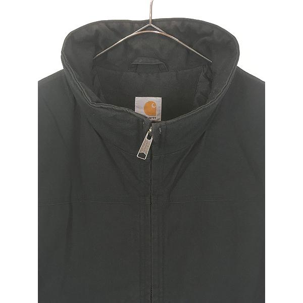 古着 Carhartt 「QUICK DUCK」 ブラック クイック ダック ハイネック