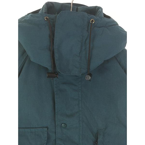 古着 80s USA製 Eddie Bauer 2way コットン シェル グース ダウン