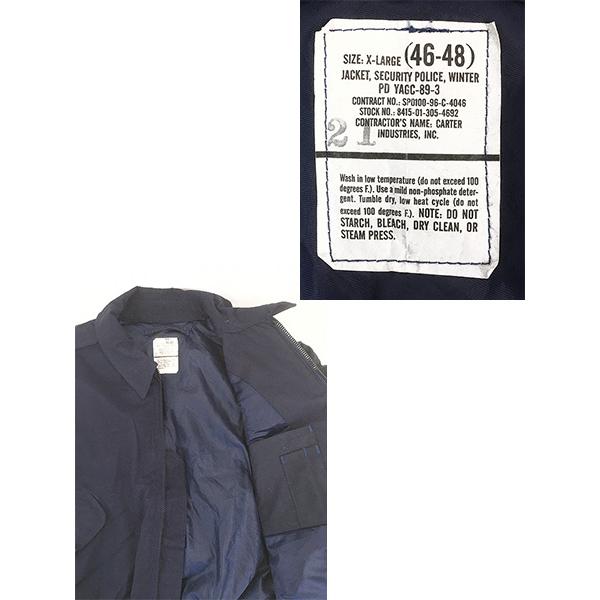 古着 90s 米軍 USAF 「Security Police」 パデッド GORE-TEX ゴア