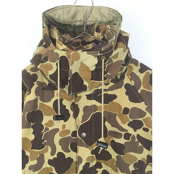 古着 80s Gamehide ダックハンター カモ 迷彩 防寒 防水 パデッド