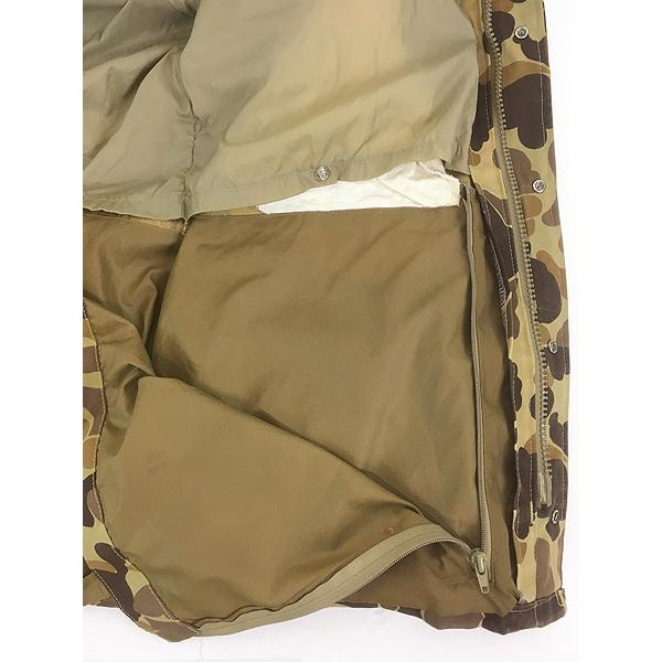 古着 80s Gamehide ダックハンター カモ 迷彩 防寒 防水 パデッド