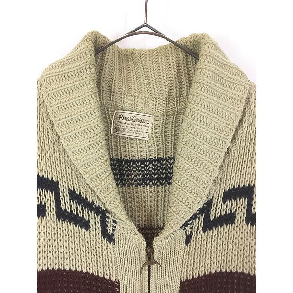 古着 70s USA製 Pendleton 「High Grade Western Wear」 ラーメン柄