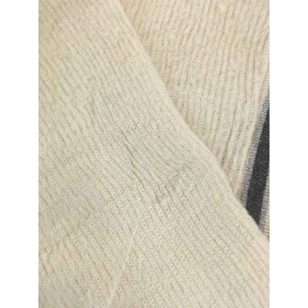 古着 60s All Sports Casuals 2tone ライン シャギー モヘア ウール