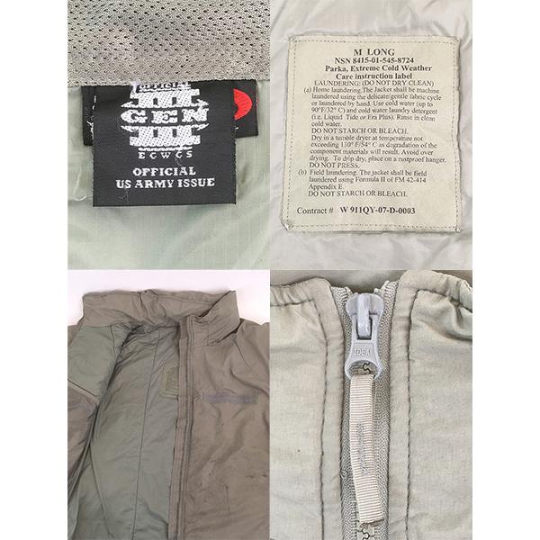 古着 00s 米軍 ADS ECWCS Gen3 Level7 ミリタリー Primaloft プリマ