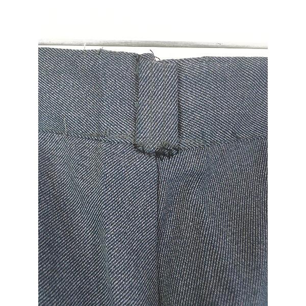 古着 60s Hart Uniforms レーヨン ウィップコード ワーク パンツ