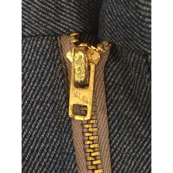 古着 60s Hart Uniforms レーヨン ウィップコード ワーク パンツ