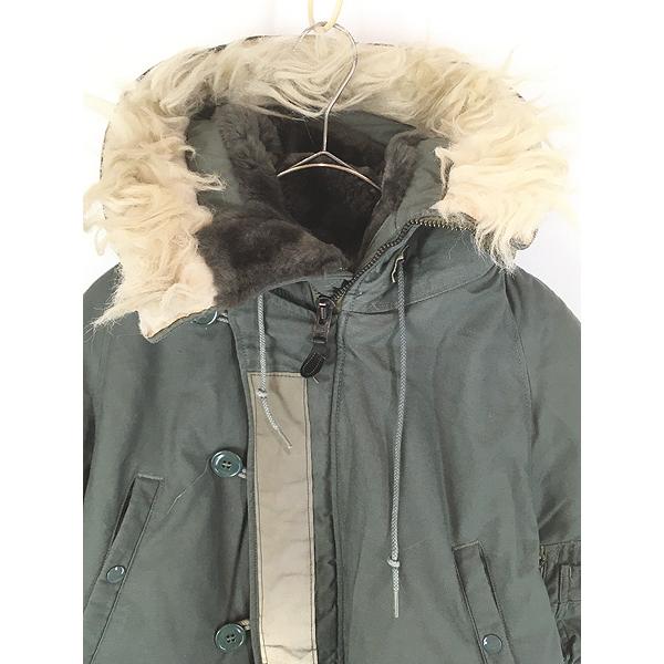 古着 70s 米軍 USAF N-3B 6279H 「リフレクター」 ファー フーデッド