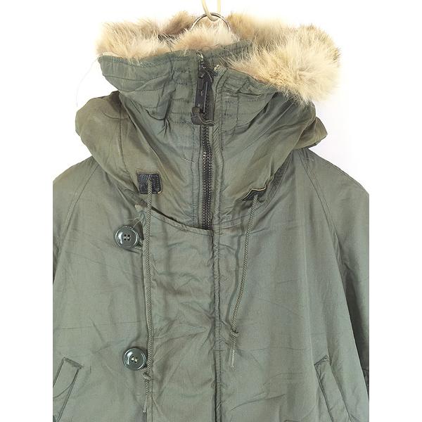 古着 60s 米軍 USAF N-3B 6279H 貴重!! コヨーテ ファー フーデッド