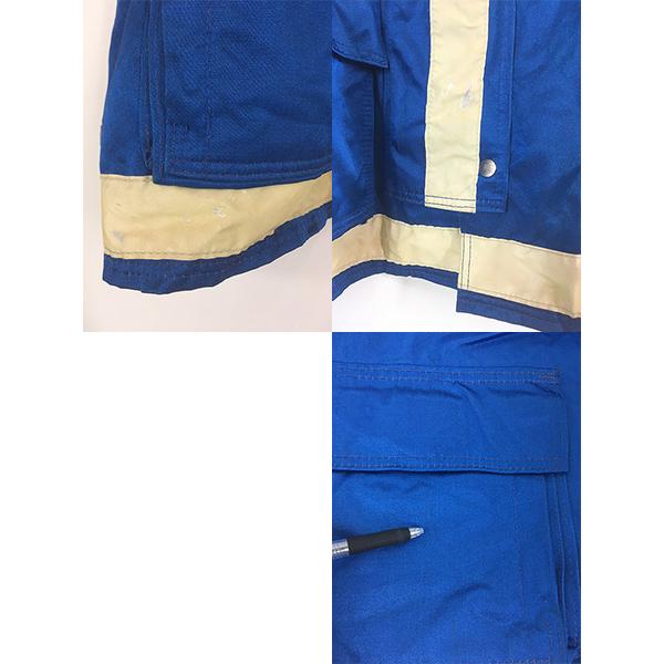 古着 80s GLOBE EMS 救急 レスキュー 光沢 ナイロン ジャケット コート