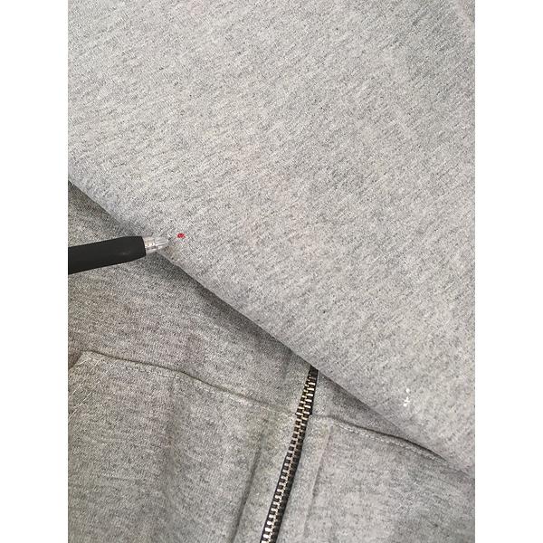 古着 80s Carhartt 裏地 メッシュ スウェット ジップ パーカー グレー