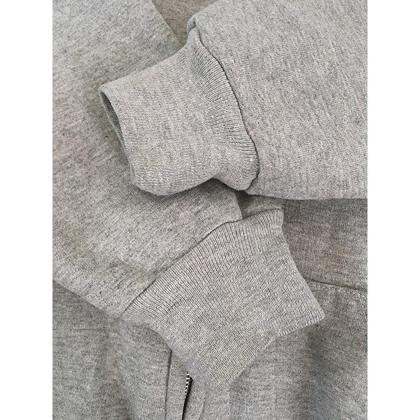 古着 80s Carhartt 裏地 メッシュ スウェット ジップ パーカー グレー