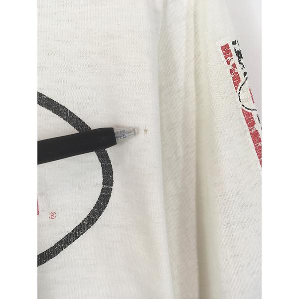45874★年 ヴィンテージ 70s BELL HELMETS セーター ニット 古着 70s USA製 BELL HELMETS 「BELL」 袖ライン 長袖 Tシャツ ロンT M