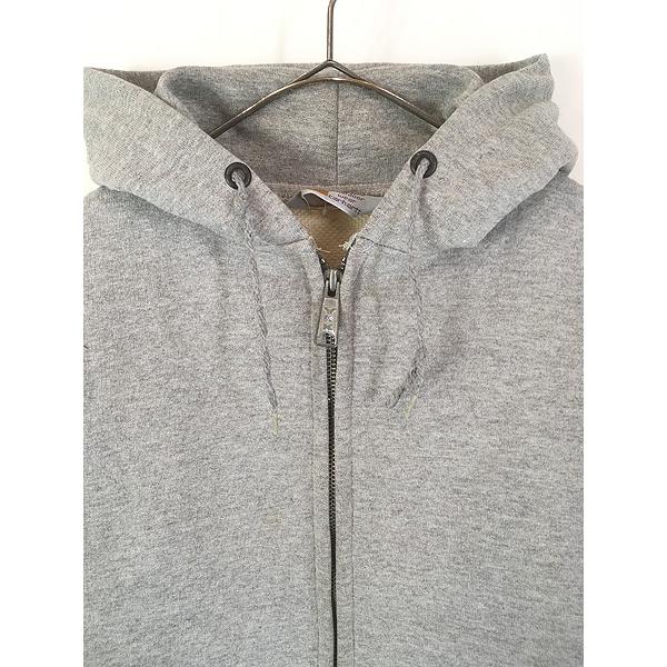 古着 80s Carhartt 裏地 メッシュ ワンポイント 刺しゅう スウェット ジップ パーカー グレー M位 古着 80s Carhartt 裏地 メッシュ ワンポイント 刺しゅう スウェット