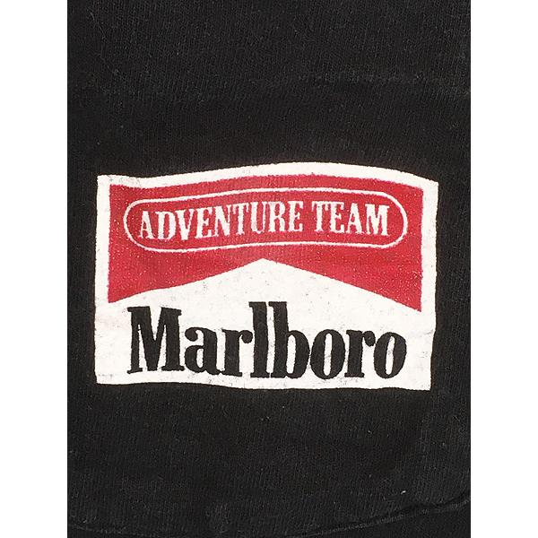 古着 90s Marlboro 「Snake Pass」 スネーク ヘビ 両面 ポケット付 T