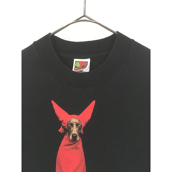 古着 90s William Wegmam 「Devil Dog」 犬 アニマル ネクタイ