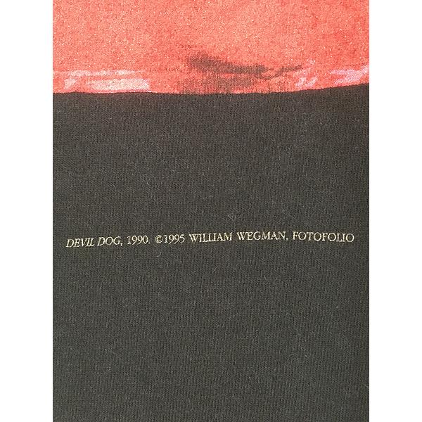 古着 90s William Wegmam 「Devil Dog」 犬 アニマル ネクタイ