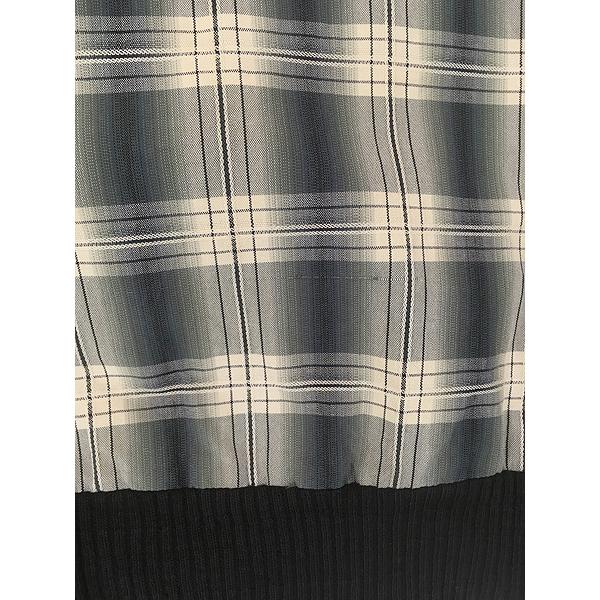古着 50s PENNEY'S 好配色 オンブレ シャドー チェック フルジップ