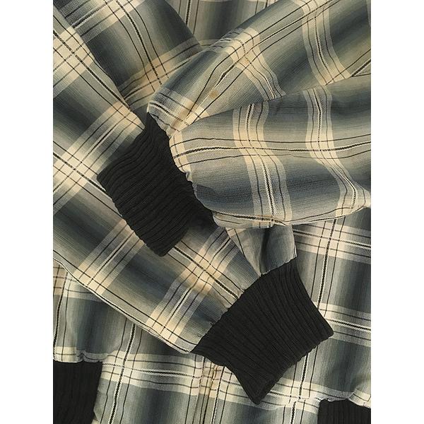 古着 50s PENNEY'S 好配色 オンブレ シャドー チェック フルジップ