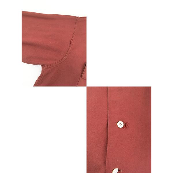 古着 50s Van Heusen アクションプリーツ 無地 ソリッド 開襟 ボックス