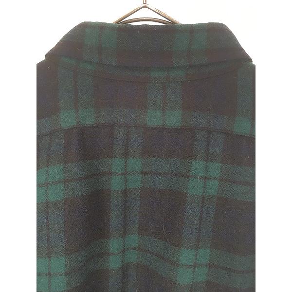 古着 80s USA製 Pendleton 「Black Watch Tartan」 ブラックウォッチ