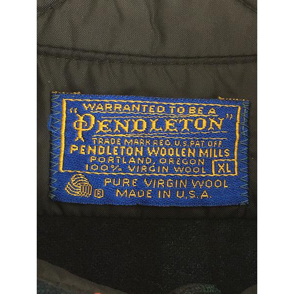 古着 80s USA製 Pendleton 「Black Watch Tartan」 ブラックウォッチ