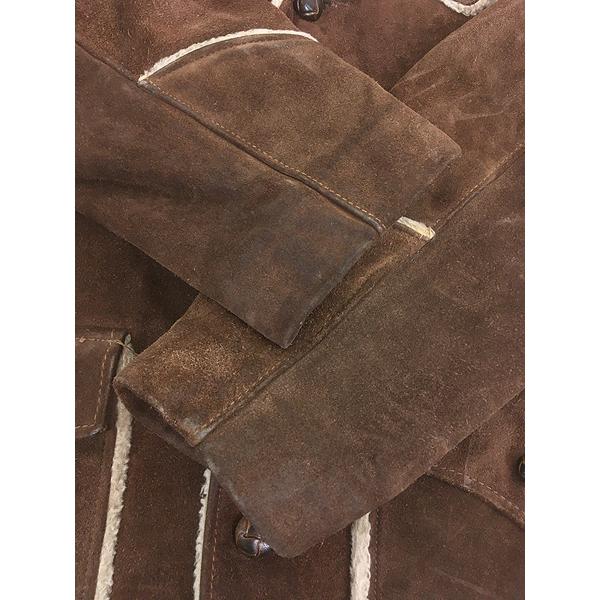 古着 80s USA製 Schott Western ウエスタン ヨーク 本革 スエード