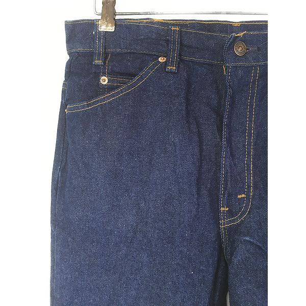 古着 90s USA製 Levi's 517-0217 真紺 ブルー デニム ブーツカット