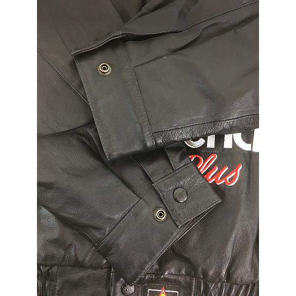 古着 CHASE by JH 「GM Goodwrench Service」 本革 オール レザー