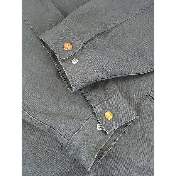 古着 10s Carhartt DKG ダークグレー ポリコットン ツイル パデット